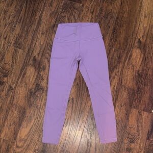 lululemon athletica Purple High-Rise Leggings